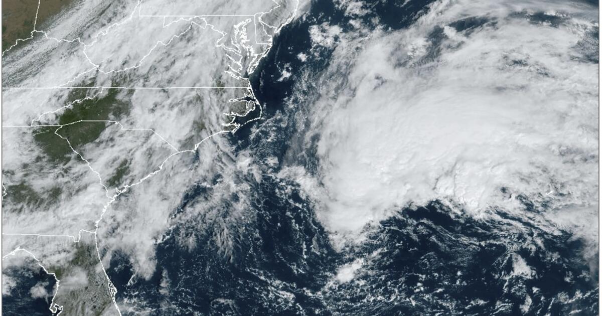 Remnants of Tropical Storm Philippe approach New England and Atlantic Canada
