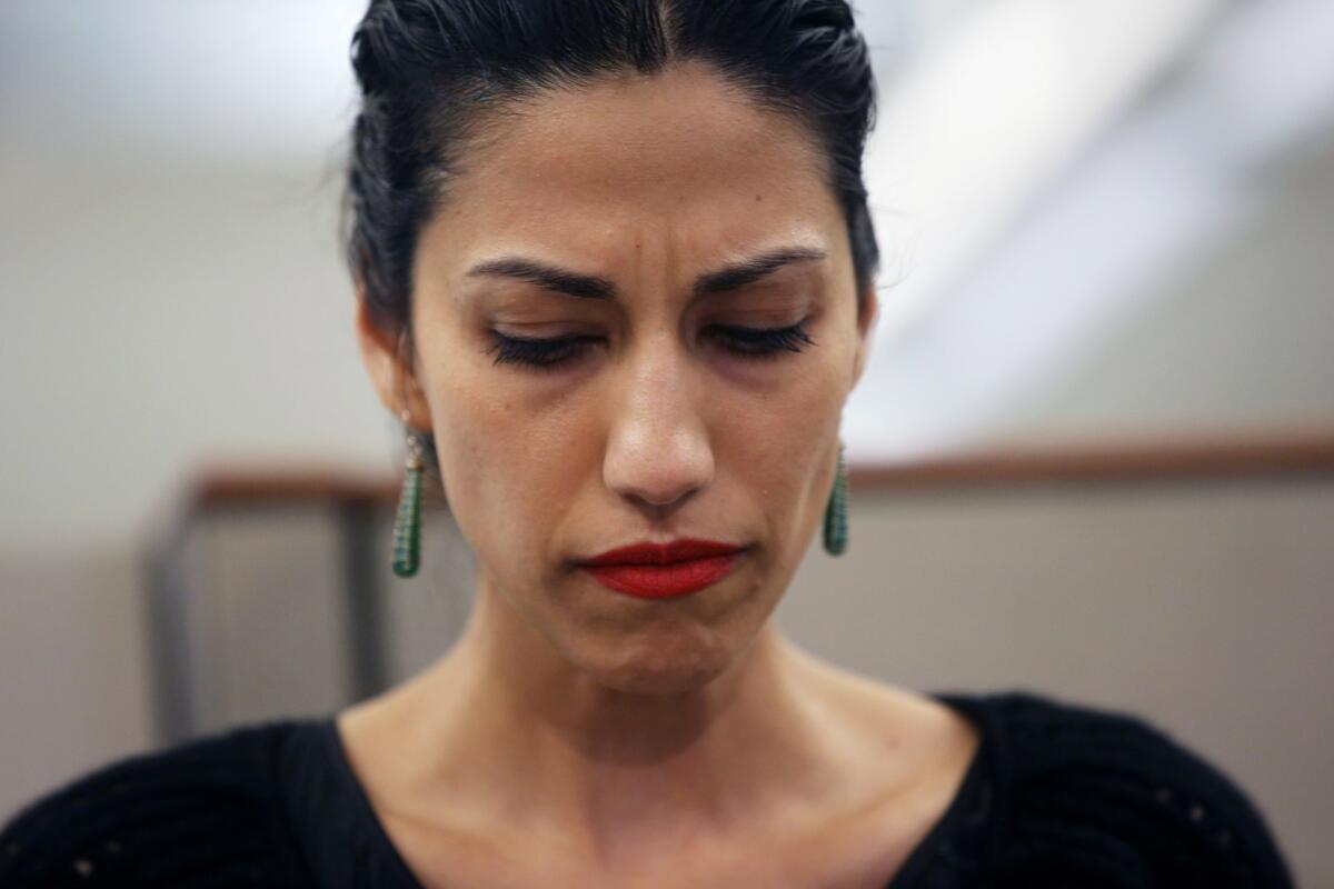 Huma Abedin is Democratic presidential nominee's Hillary Clinton's closest aide.
