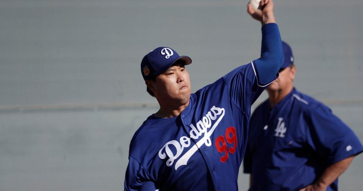 With solid spring outing, Dodgers' Ryu Hyun-jin on course for rotation  return