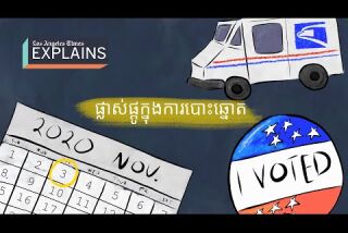 របៀបបោះឆ្នោតនៅក្នុងស្រុក Los Angeles | ការបោះឆោ្នត ឆ្នាំ 2020 (in Khmer: How to vote in L.A.)