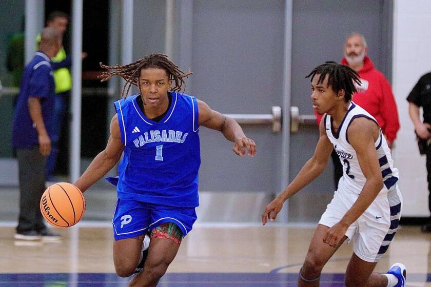 Freshman guard Phillip Reed of Palisades has been making an impact this season.