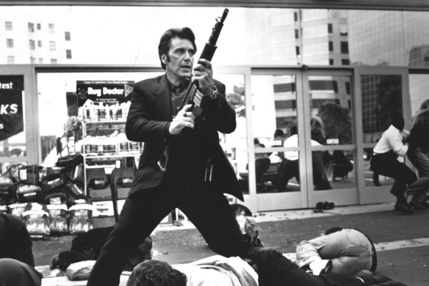 Al Pacino stars in "Heat" (1995), as a streetmart, dedicated detective Vincent Hanna, who is after a toplevel coldblooded career thief in this sweeping crime story written and directed by Michael Mann. (Warner Bros.)  PHOTO CREDIT: Frank Connor