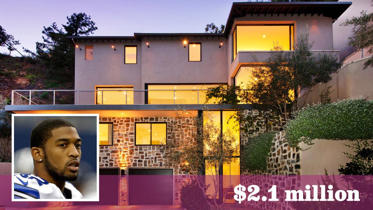 Dallas Cowboys defensive back Orlando Scandrick has pared down his real estate portfolio with the sale of his Hollywood Hills home.