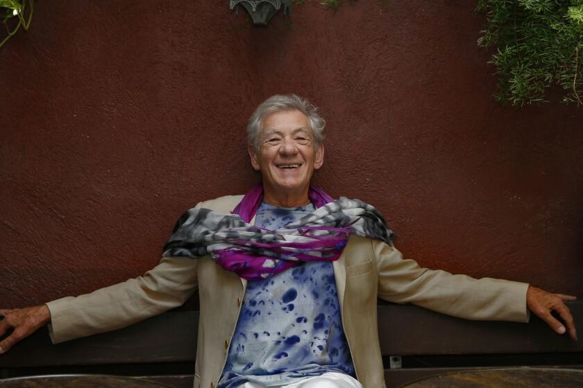 Veteran film actor Ian McKellen