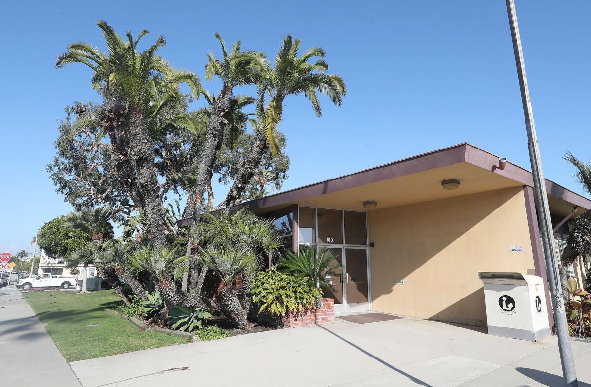 The Balboa Branch Library in Newport Beach.