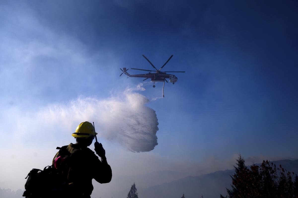 California Wildfires Blackout