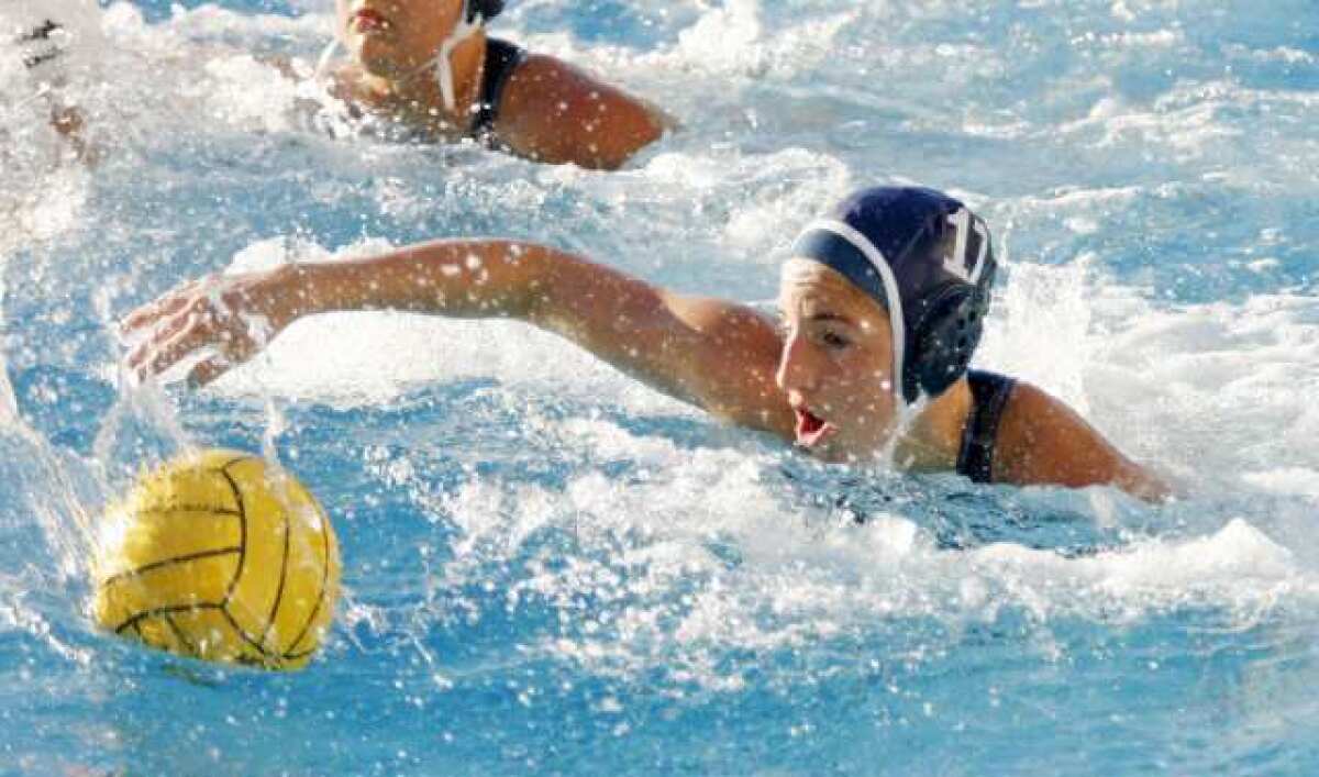 Crescenta Valley's Katie Benson scored three of the Falcons' season-high 28 goals.