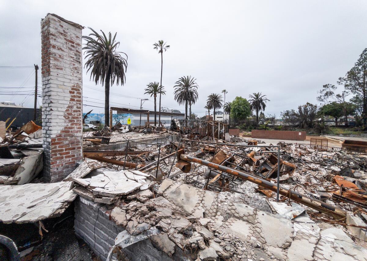 The location of fashion designer Elyse Walker's former flagship store.