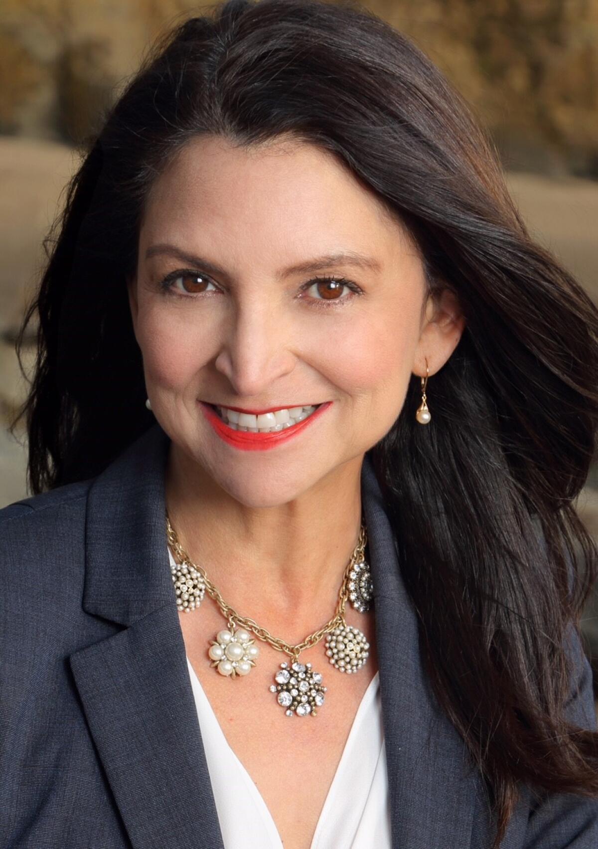 Real estate agent Rosamaria Acuña of Berkshire Hathaway HomeServices California Properties’ La Jolla office on Prospect