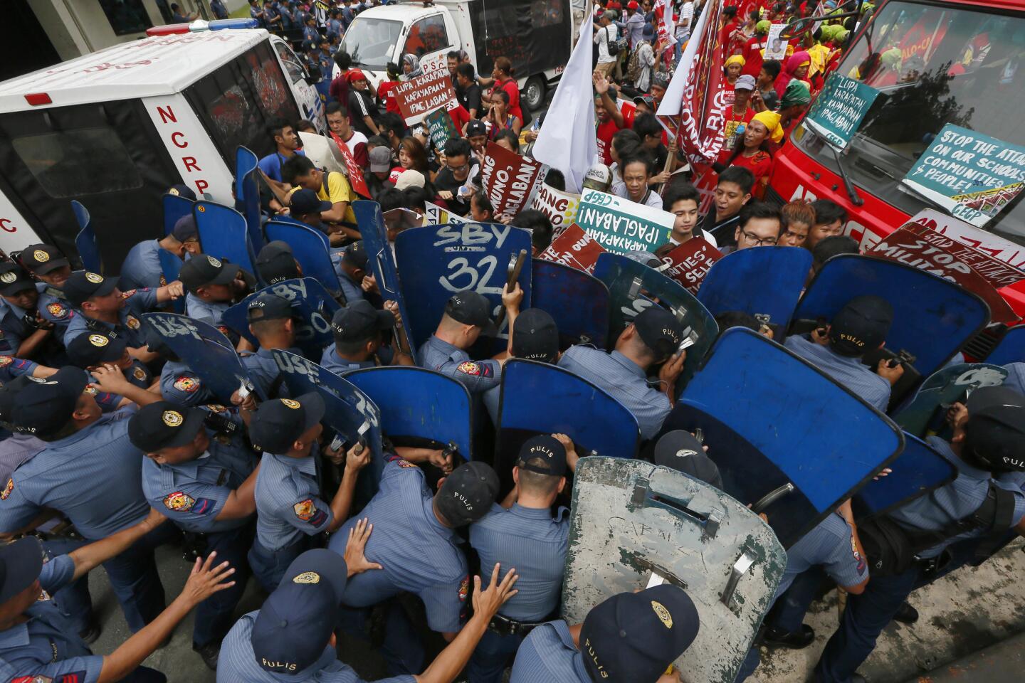 Philippines protest