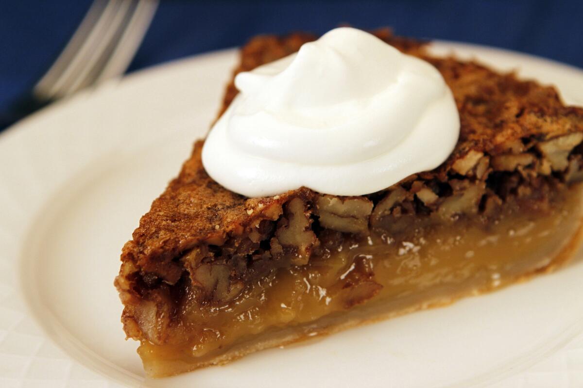 The pecan pie from Rib City Grill in Rifle, Colo., is a classic style.