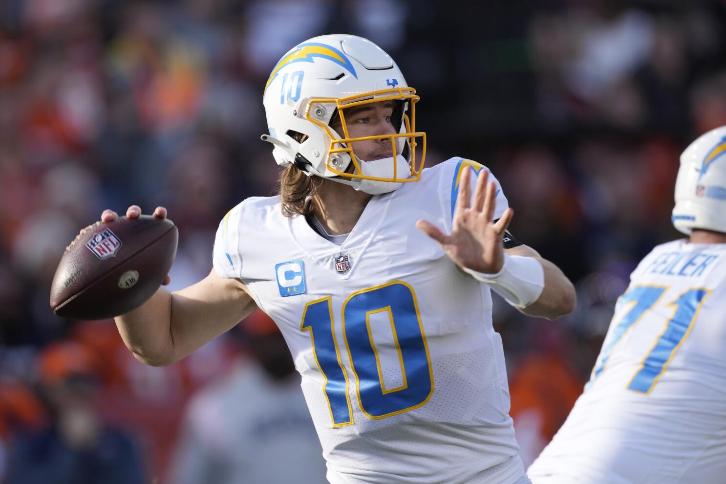 Chargers lose to Broncos, will play Jaguars in NFL playoffs - Los