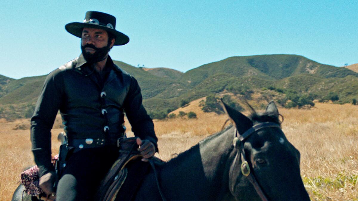 Outlaw Johnny Black' review: A jumbled Western parody - Los