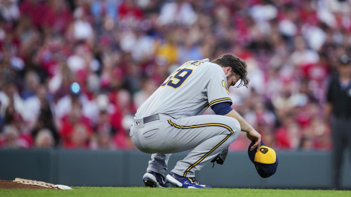 Corbin Burnes after rough outing in loss to Arizona 