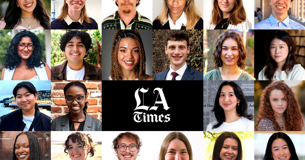 The L.A. Times welcomes its class of 2026 summer interns The L.A. Times welcomes its class of 2026 summer interns