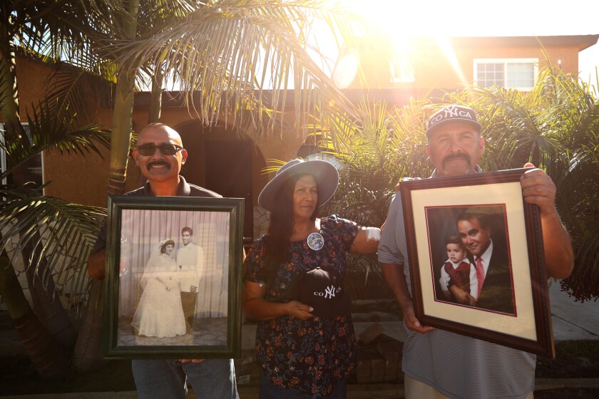 The Saldana family