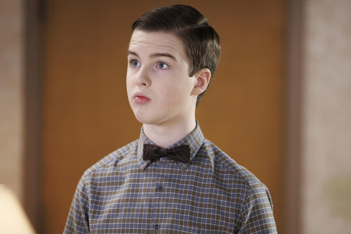 CBS leads prime-time ratings with ‘Young Sheldon’ - Los Angeles Times