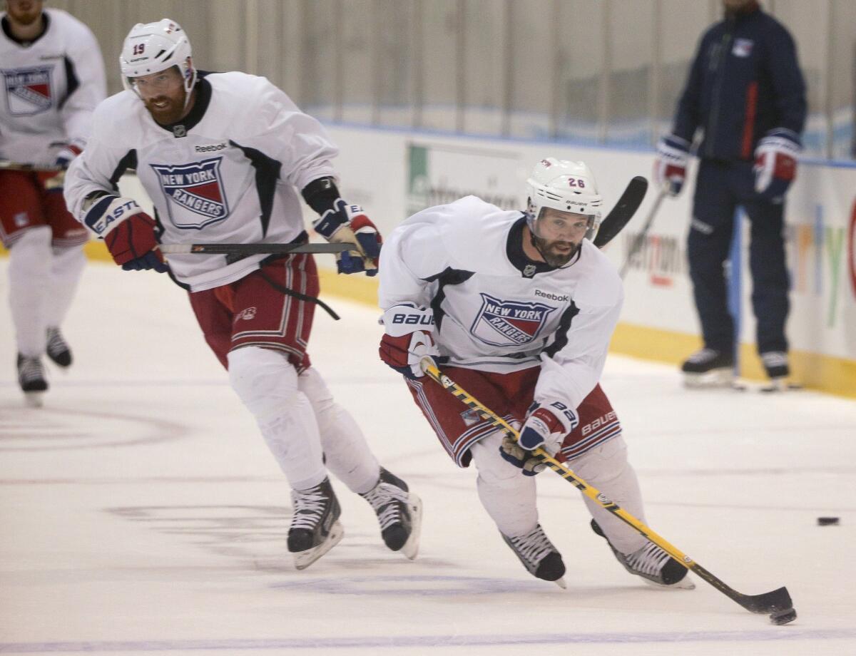 Veteran winger Martin St. Louis ended up in New York as part of a deadline day trade and now the Rangers are headed to their first Stanley Cup Final since 1994.