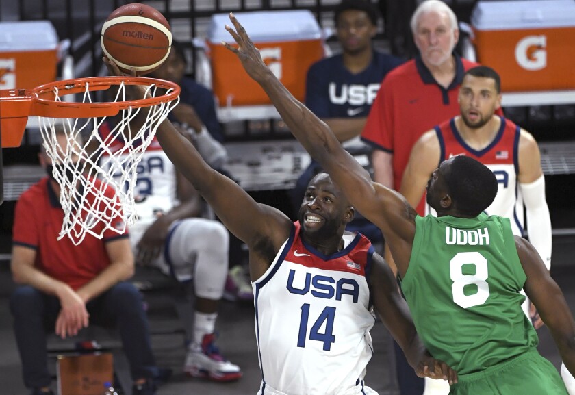 U S Basketball Team Loses To Nigeria In Exhibition Stunner Los Angeles Times