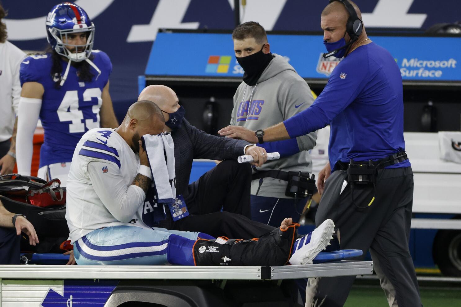 Kyle Allen suffers gruesome leg injury in Washington vs. Giants