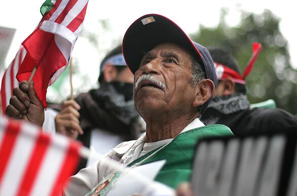 May Day rallies in Los Angeles