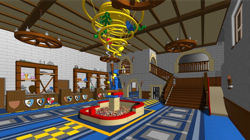 Legoland S 2nd Hotel A Castle Ready To Open In April