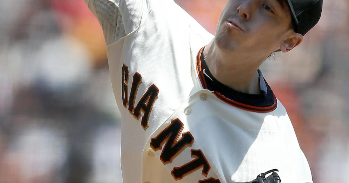Giants beat Angels 5-0 behind Tim Lincecum for sweep