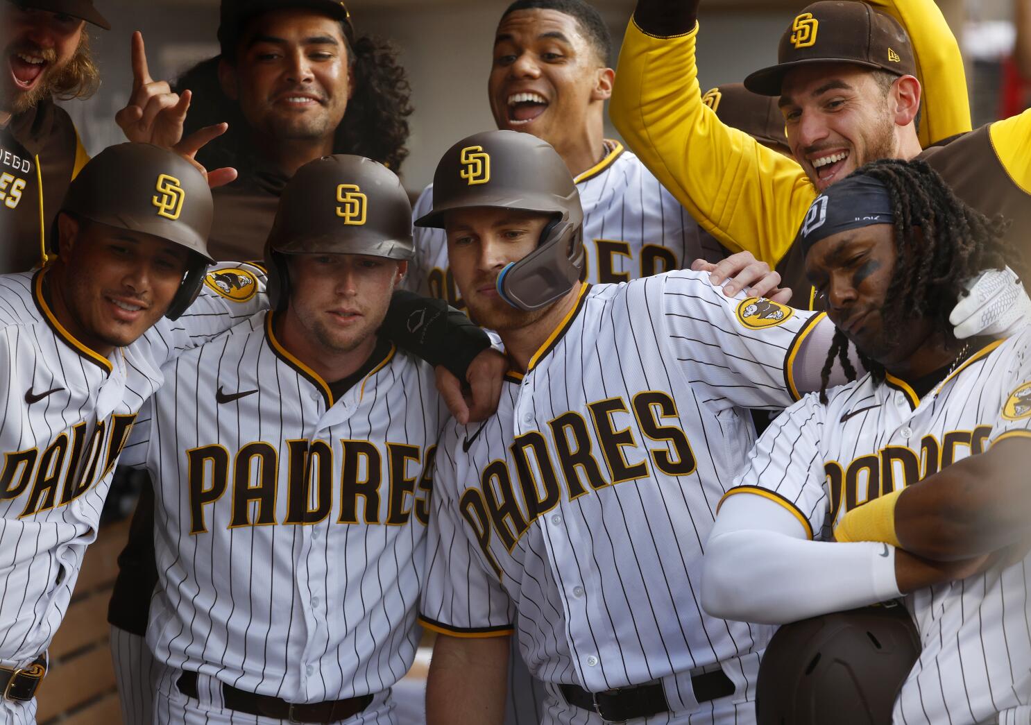 Padres calendar handed out at Dodgers game features Juan Soto with