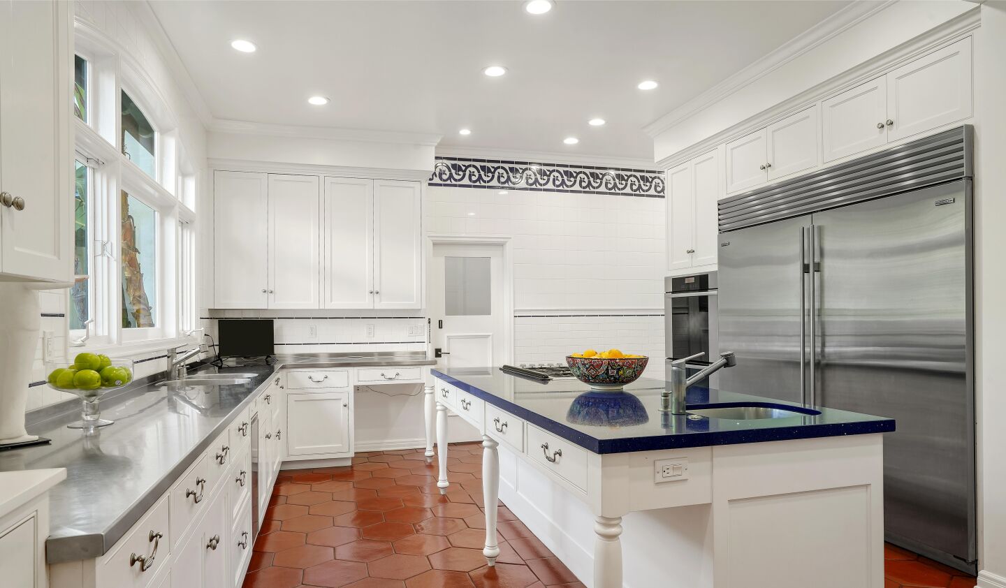The kitchen.