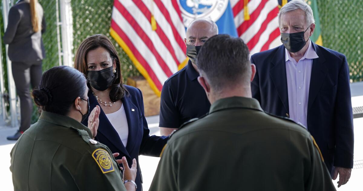 Kamala Harris spent her political career supporting immigrants. As Vice President, it got more complicated. Kamala Harris spent her political career supporting immigrants. As Vice President, it got more complicated.