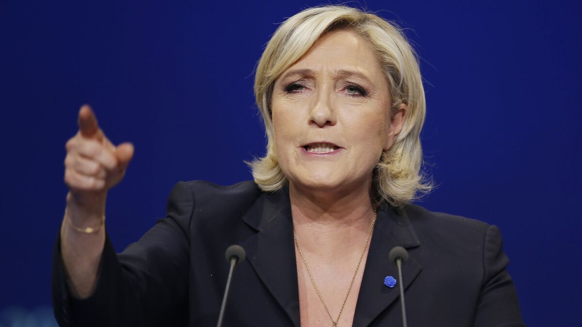 Marine Le Pen. (Michel Euler / AP)