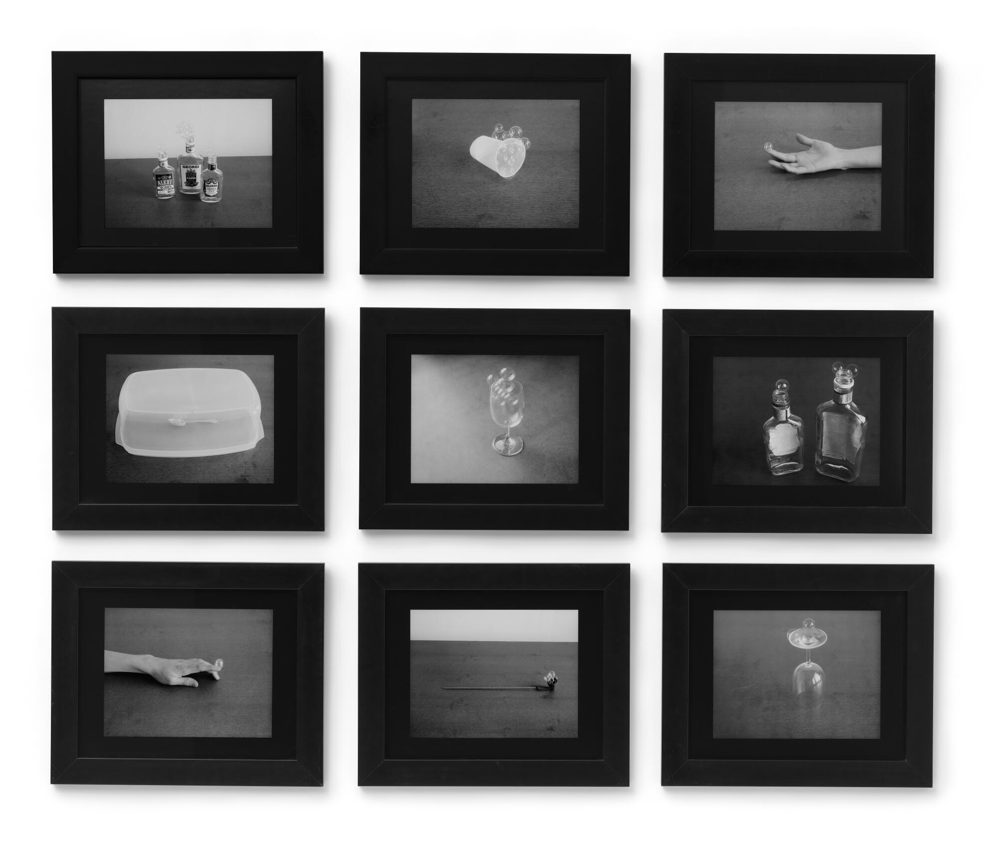 Michael Queenland, Untitled 1-9, 2005.