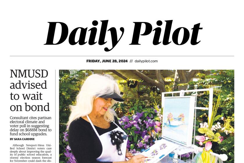 Front page of the Daily Pilot e-newspaper for Friday, June 28, 2024.