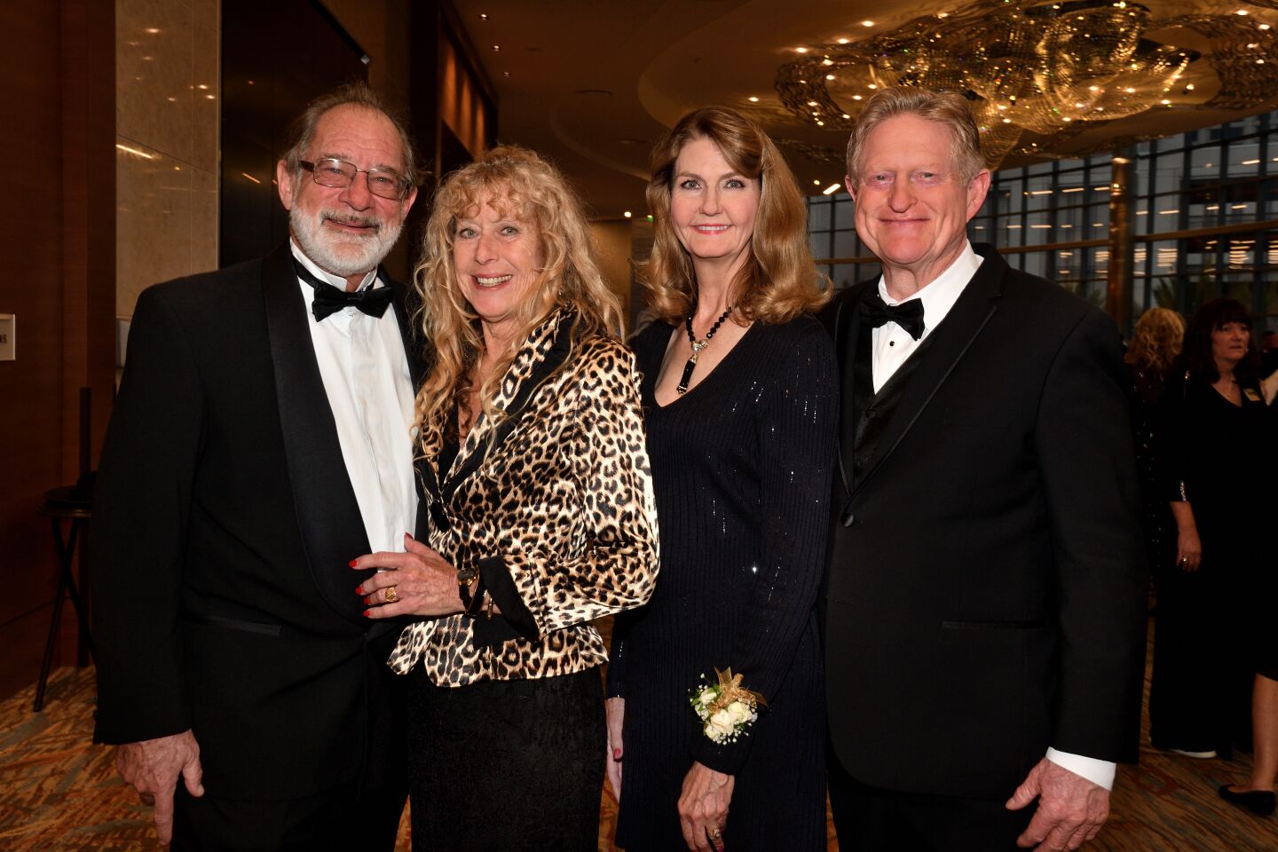 Brian Boswell and Lynne Krepak (event co-chair), Mara Morrison (event co-chair), Ted Alexander
