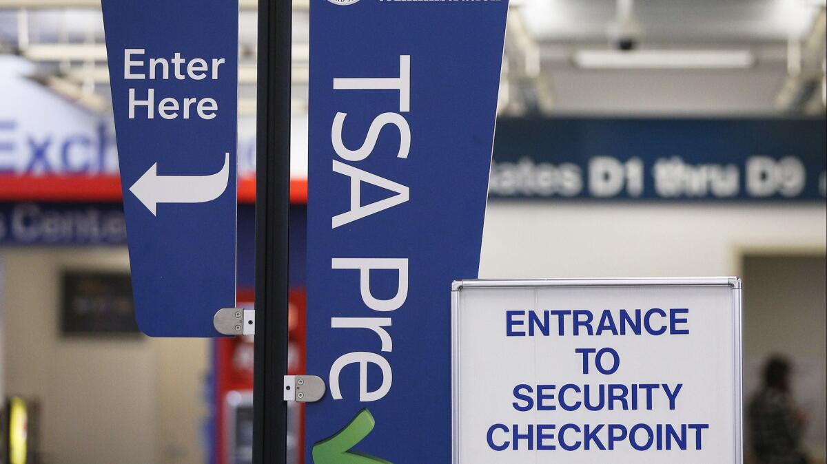 TSA agents may ask travelers to remove food snacks from their carry-on bags to be able to get a better look at what's inside.