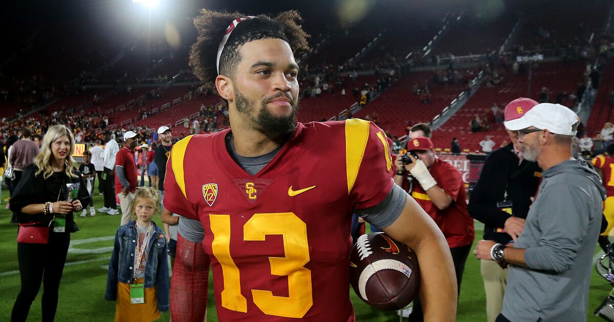 L’USC battra-t-il l’Utah ?  Quel a été le moment Heisman de Caleb Williams?