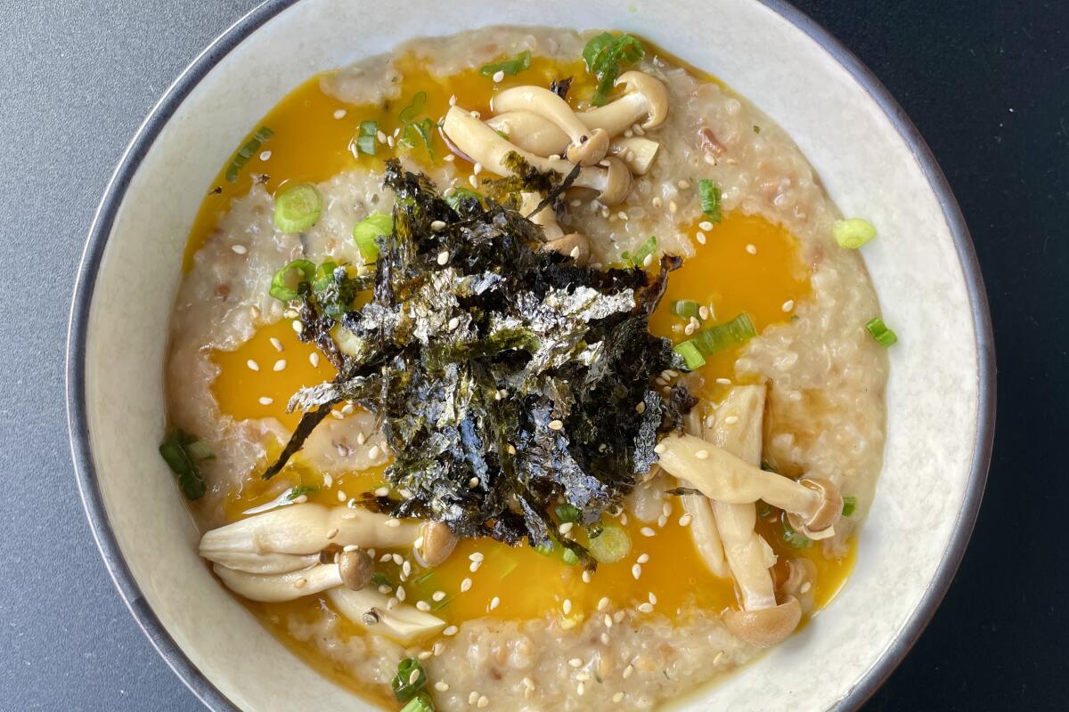 Nurungji risotto from Jilli.