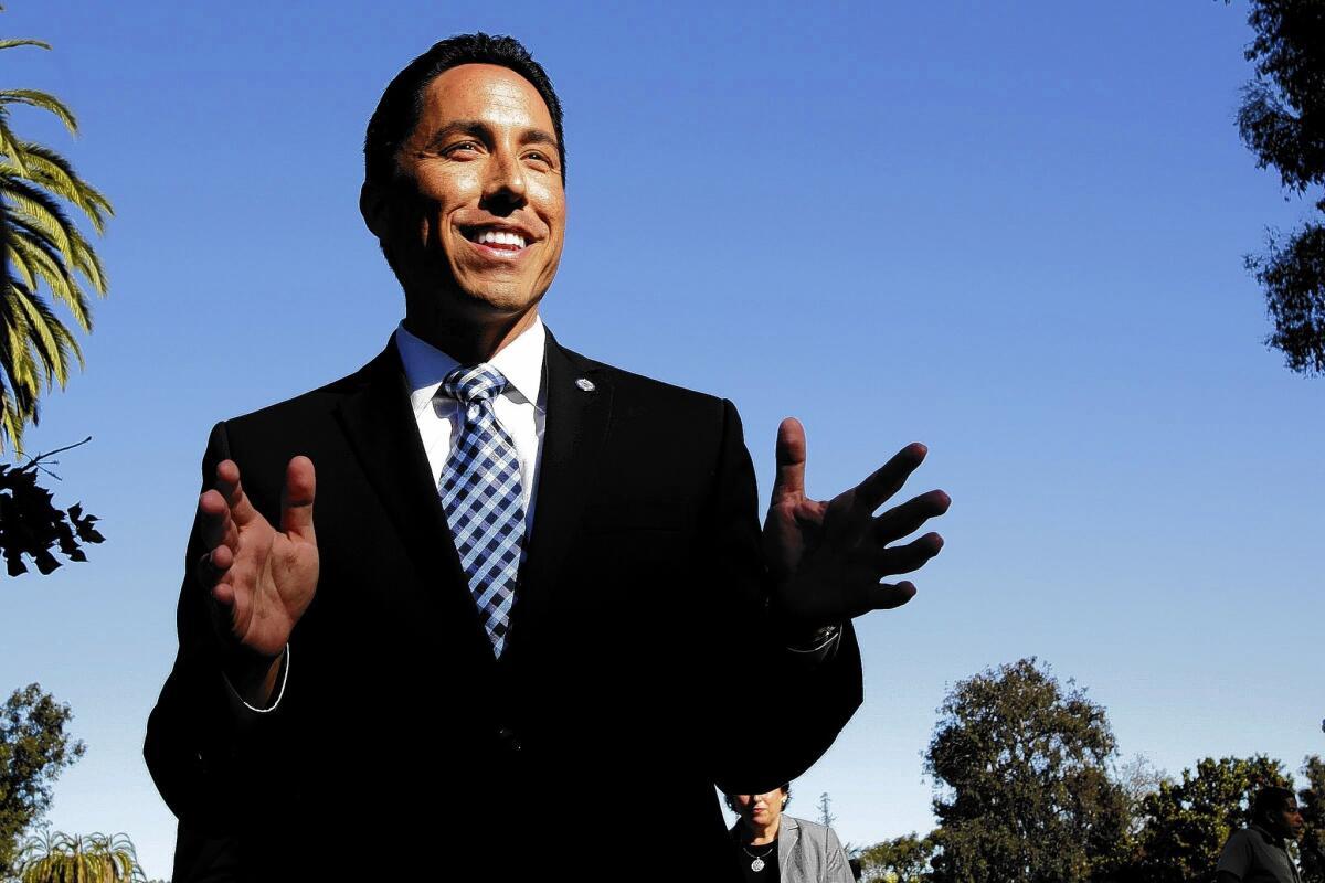 Todd Gloria, who became acting mayor of San Diego after Bob Filner resigned, garnered praise from opposing factions, in part because he decided not to run for mayor.