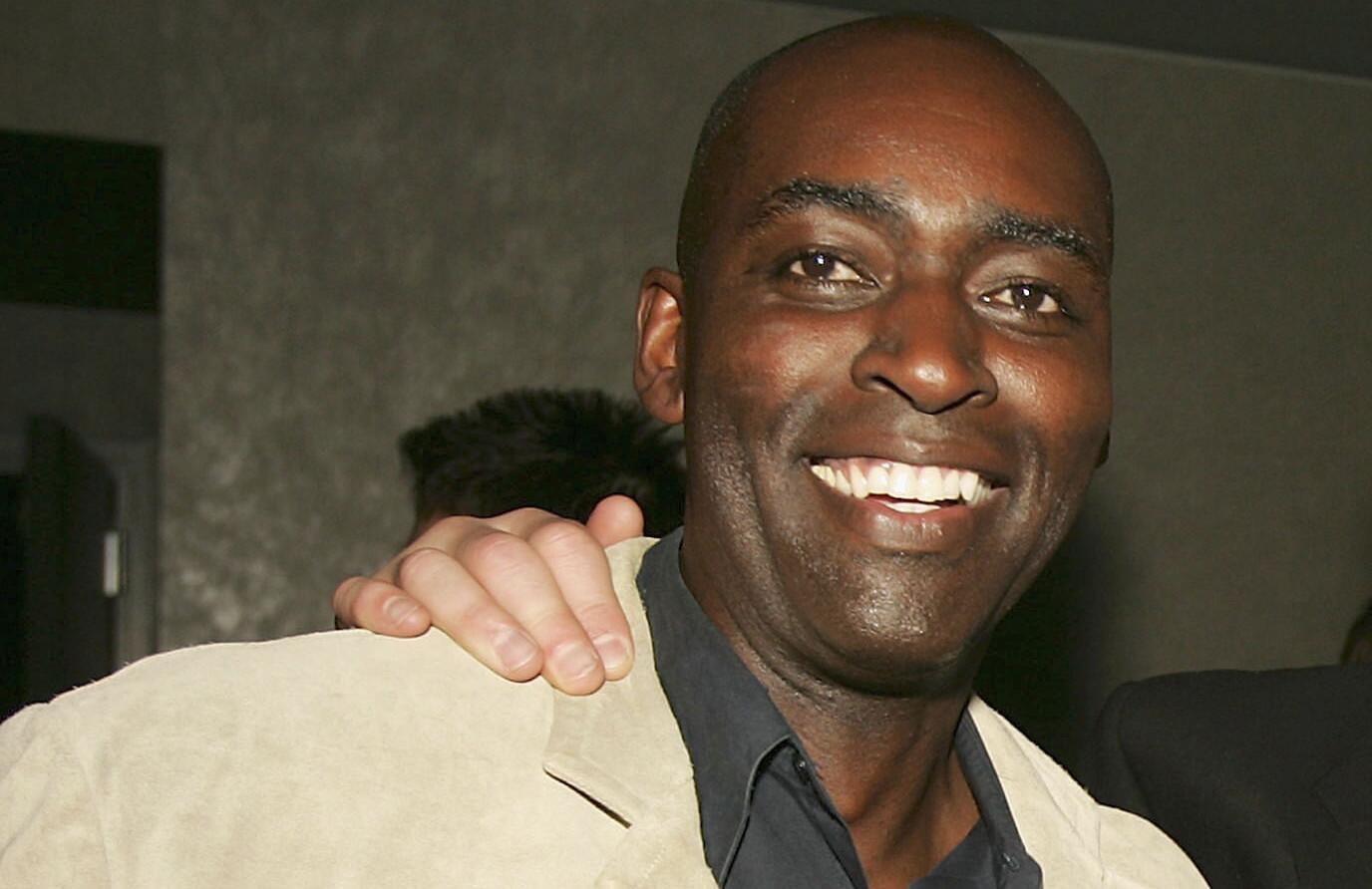 Actor Michael Jace poses at the 4th season premiere screening of FX's "The Shield" on March 12, 2005.