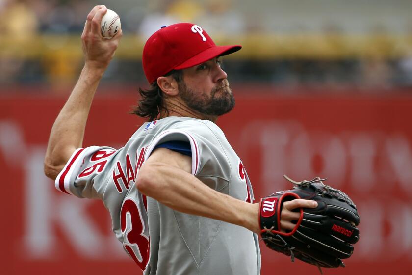 The Philadelphia Phillies dealt pitcher Cole Hamels to the Texas Rangers in exchange for several prospects.