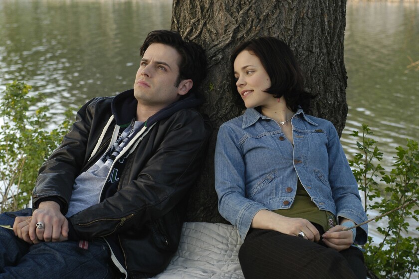 Luke Kirby and Rachel McAdams in "Slings & Arrows."