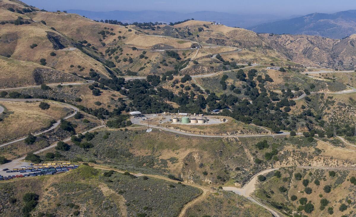 Aliso Canyon gas storage field.