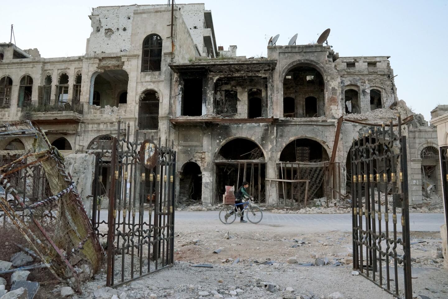 A sense of stability returns to Aleppo neighborhood