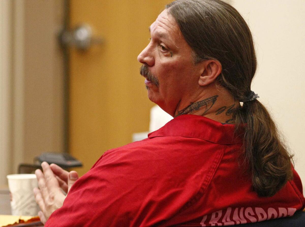 Gary Haugen, seen here at a hearing last year in Salem, Ore., sued when Oregon Gov. John Kitzhaber blocked Haugen's execution.