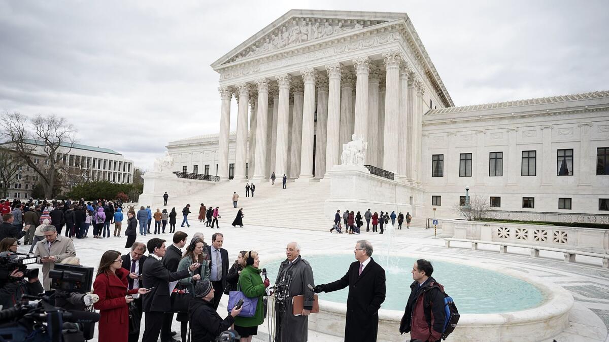 The Supreme Court in Washington.