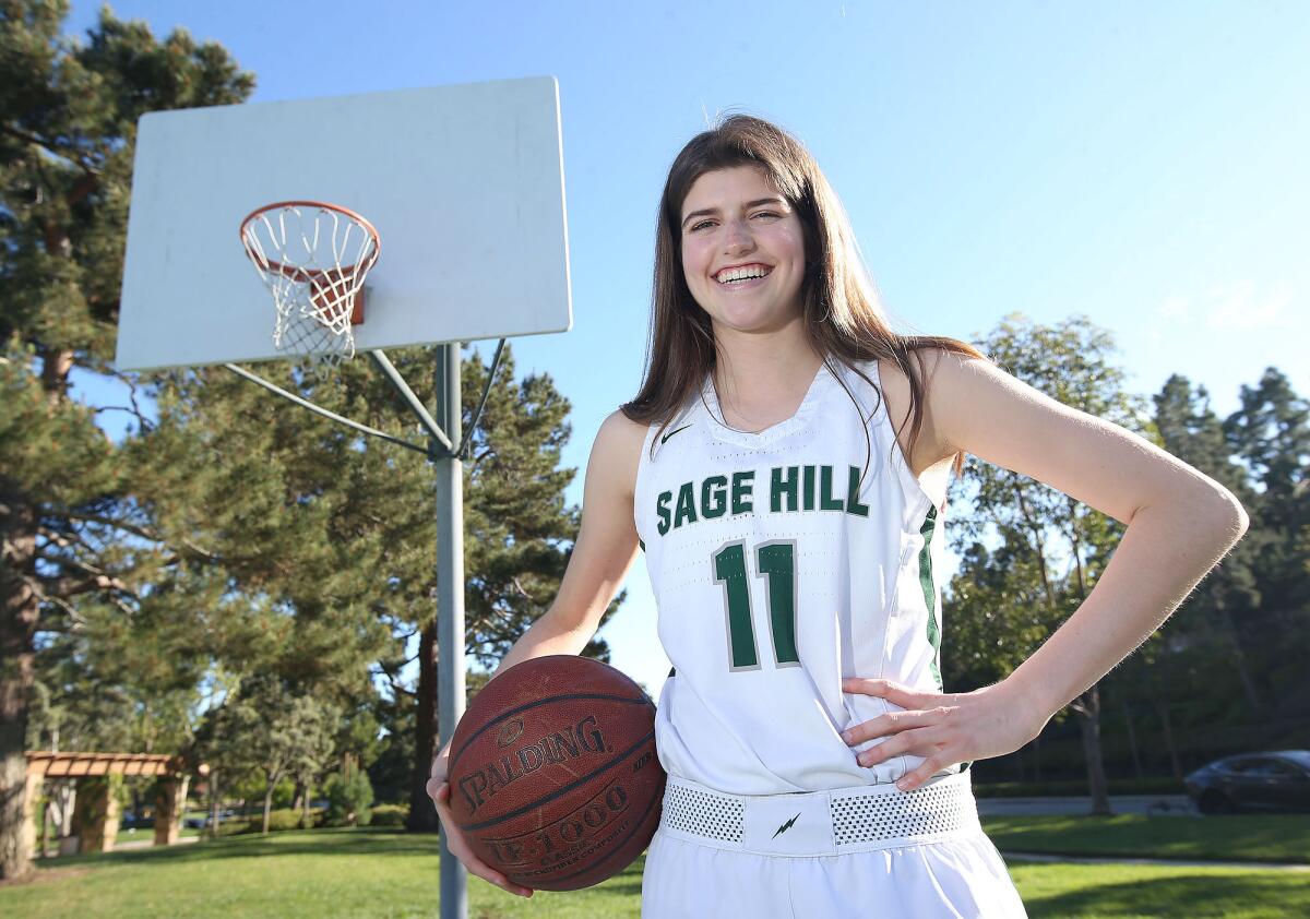 Isabel Gomez led Sage Hill to the second round of the CIF Southern Section Division 3AA playoffs this season.