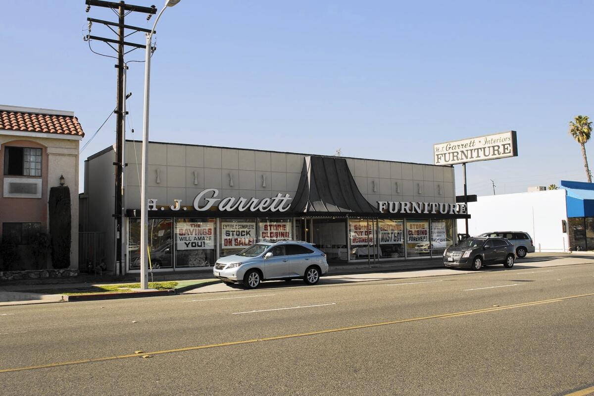 H.J. Garrett Furniture in Costa Mesa is closing down. The store's location at 2215 Harbor Blvd. first opened in June of 1963 by Henry James "H.J." Garrett.