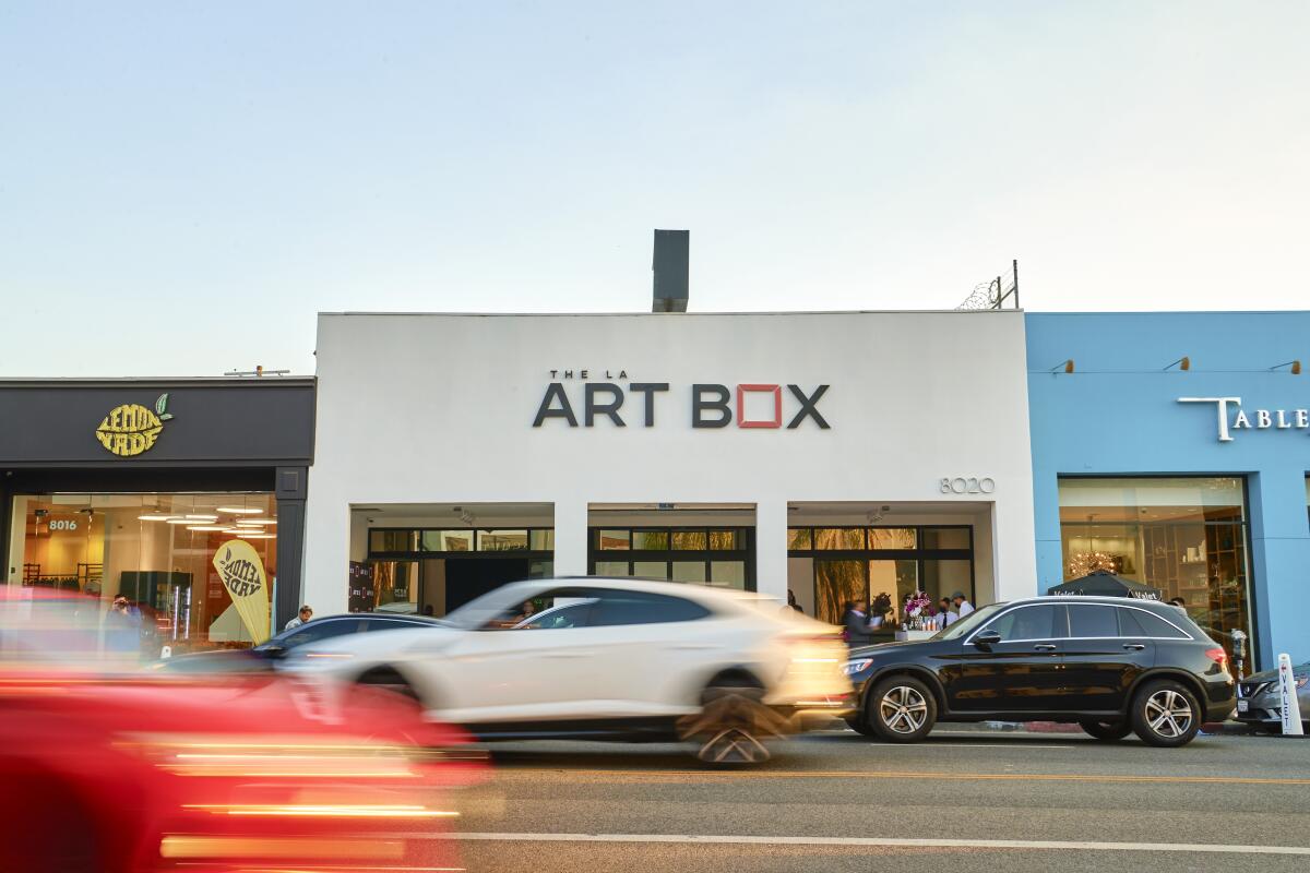 Luminarium VIP & Media Night Preview at The LA Art Box. Photograph by Matt Petit.