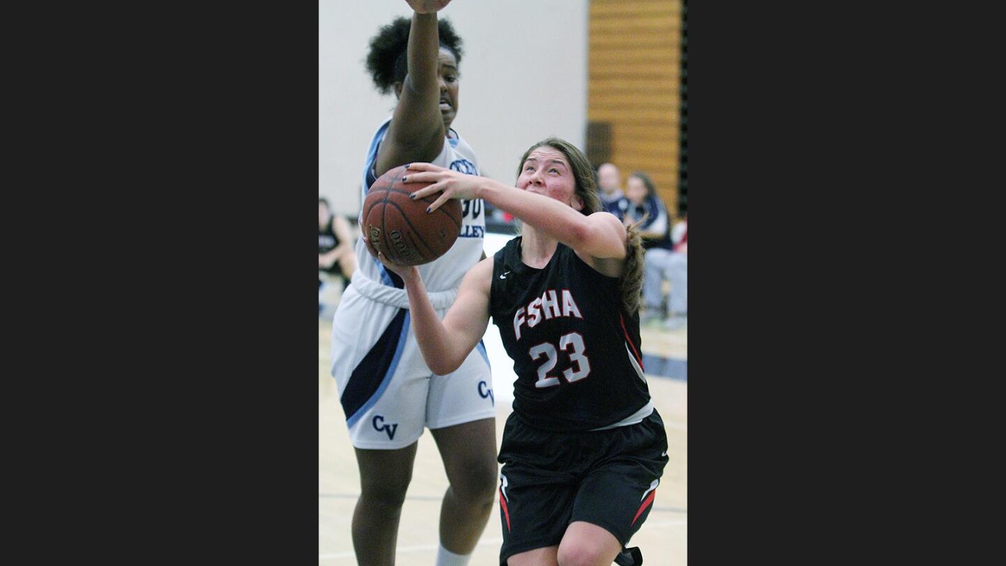 Photo Gallery: Crescenta Valley vs. Flintridge Sacred Heart in tournament girls' basketball