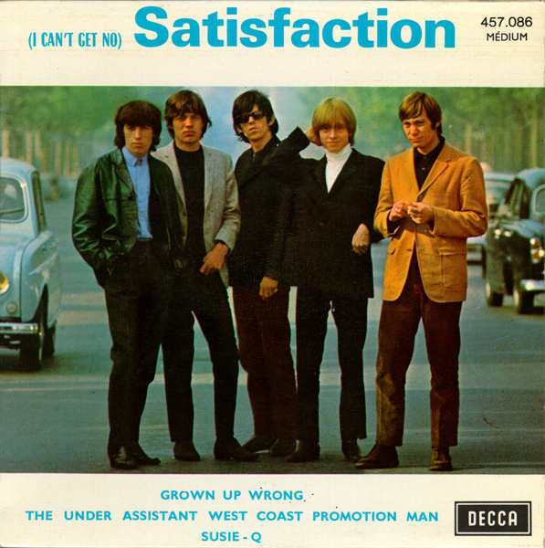 #2 The Rolling Stones - (I Can't Get No) Satisfaction 1965